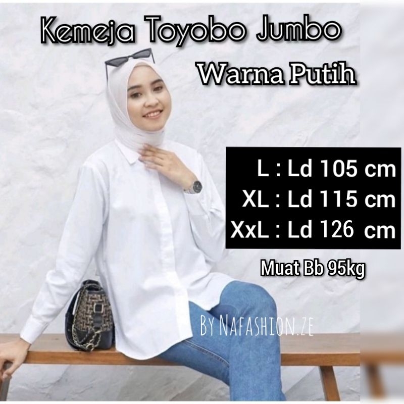 KEMEJA KHUSUS PUTIH XXL TANGAN PANJANG / KEMEJA KHUSUS PUTIH JUMBO / KEMEJA KERJA WANITA / KEMEJA PUTIH FORMAL WANITA / KEMEJA POLOS PUTIH KERJA / KEMEJA PUTIH JUMBO / SERAGAM SEKOLAH PUTIH