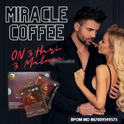 

Kopi Miracle Asli - Kopi Cap Banteng Miracle Gold - 1 Box isi 10