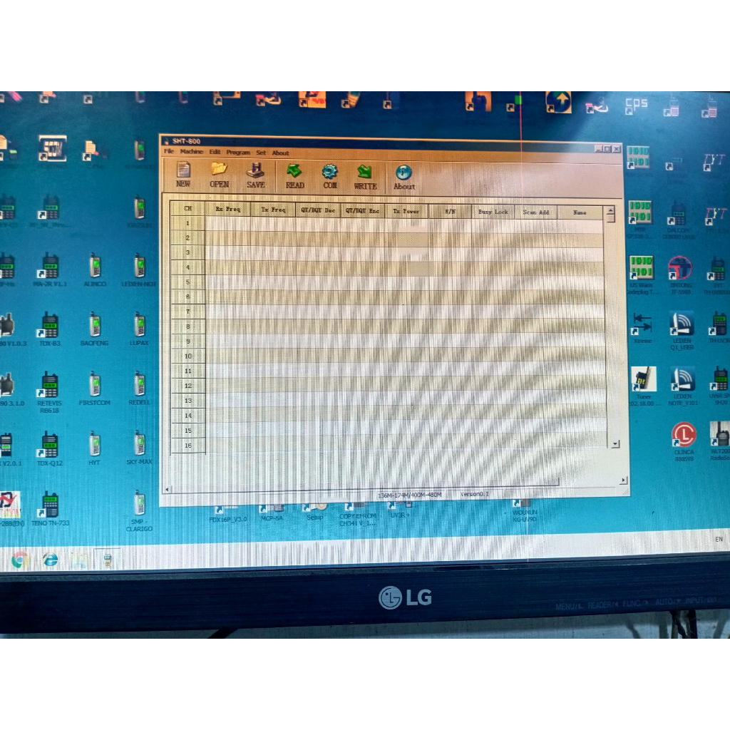 COPY Software Radio HT WEIRCOM WR88 PLUS DUAL BAND dan TRIBAND