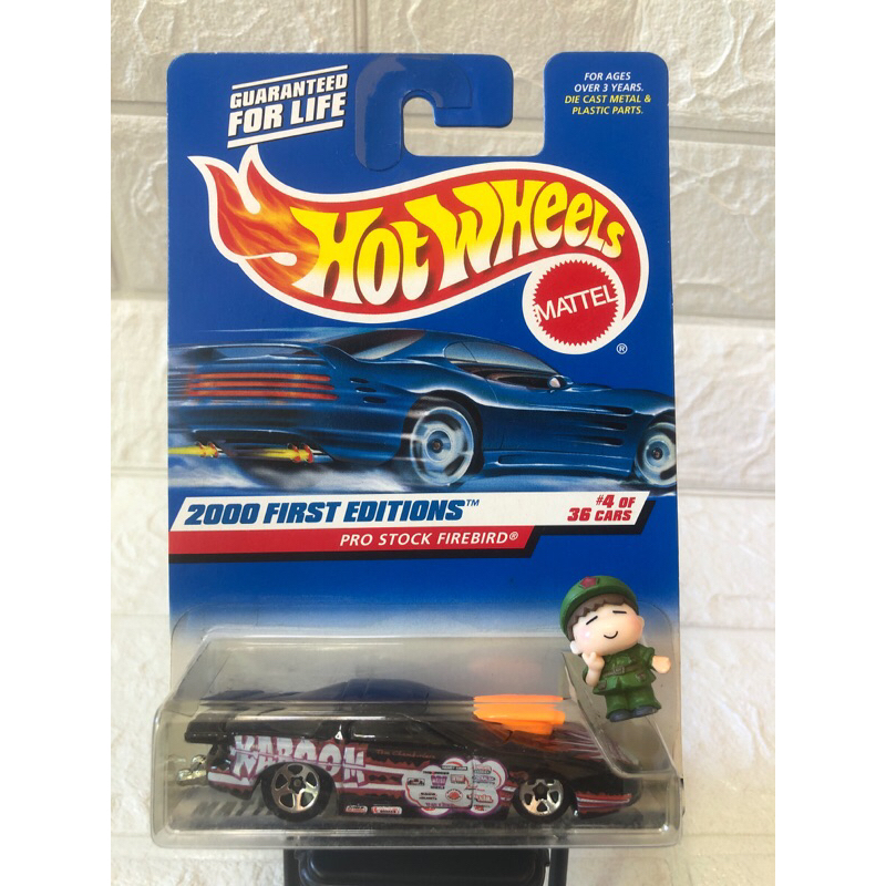 Hot Wheels Langka 2000 First Editions Pro Stock Firebird