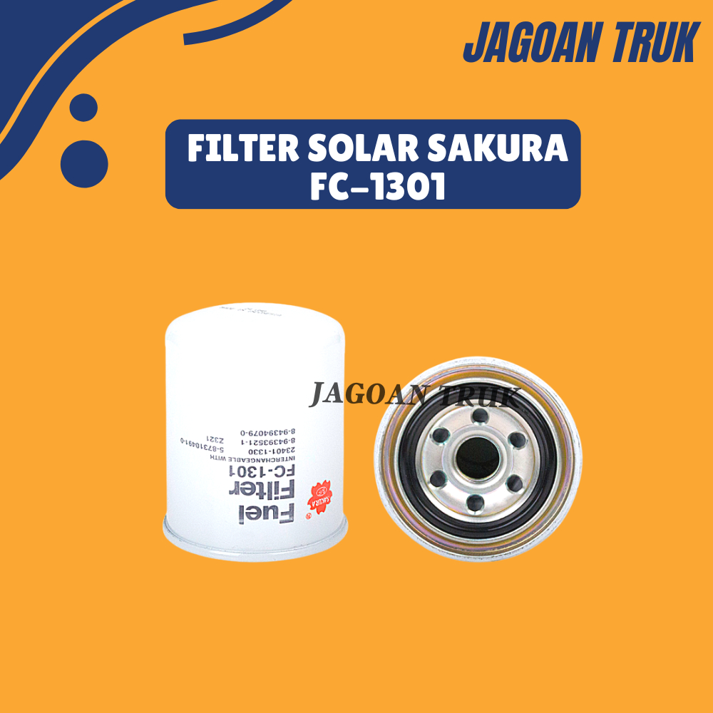 Filter Solar Fuel Hino FM 260 TI/ 235, Melpha (1995, 2001) FC-1301