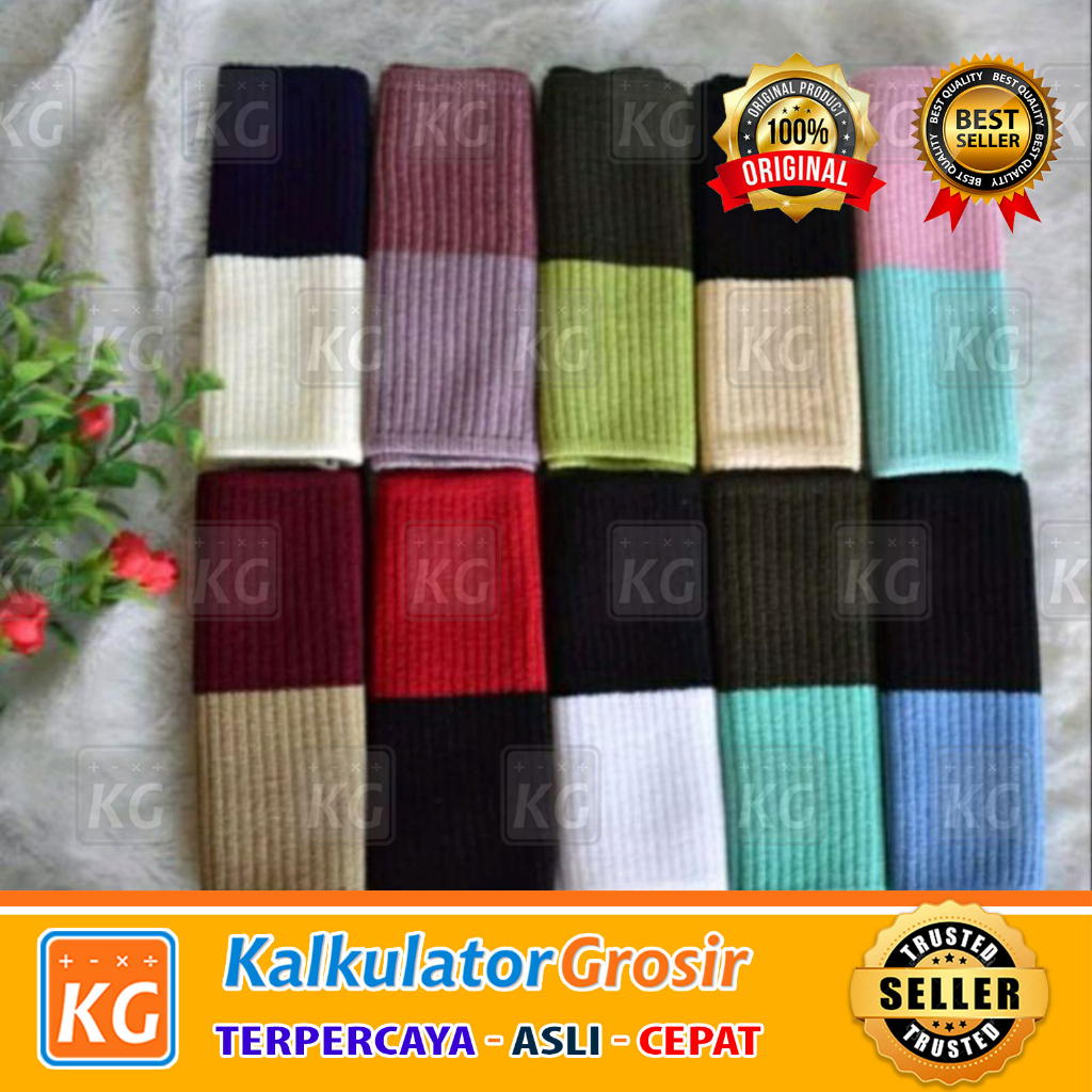 CIPUT RAJUT 2 WARNA TERBARU INNER BAHAN TEBAL