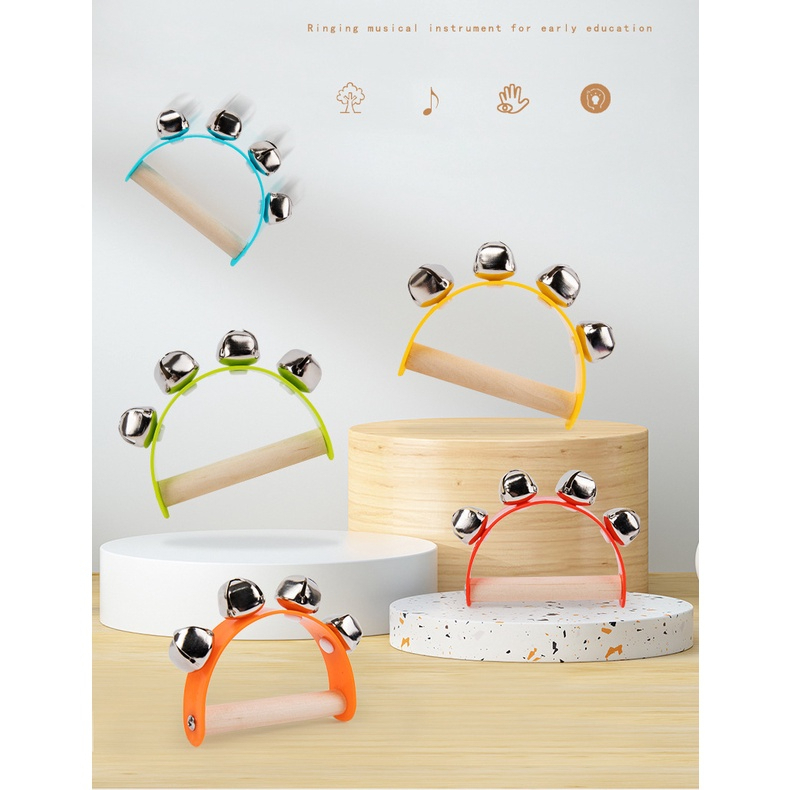 Mainan Edukasi - Tambourine Rattle WD41 - Tambourine Bayi - Mainan Kerincingan Bayi