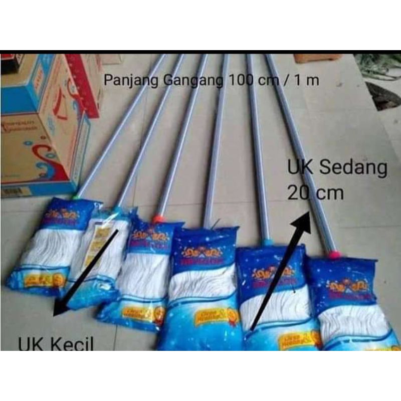 PEL DRAGON JUMBO 20CM/ PELAN DRAGON BESAR/ SUPER MOP DRAGON/ PENGEPEL LANTAI JUMBO
