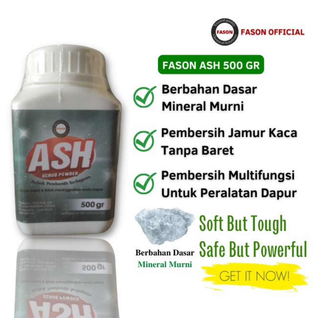 Paket Pembersih Noda Ringan - FASON ASH + ICA