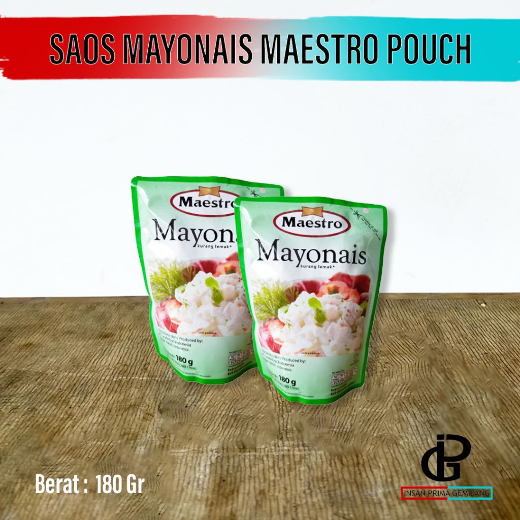 

Mayonnaise MAESTRO 180gr pouch