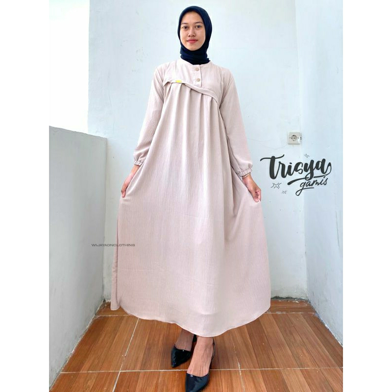 Trisya Gamis || Gamis Busui || Gamis Kekinian || Gamis Terbaru