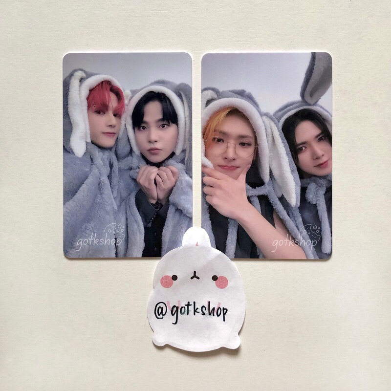 ATEEZ Makestar Lucky Draw Bunny Unit | Photocard Album