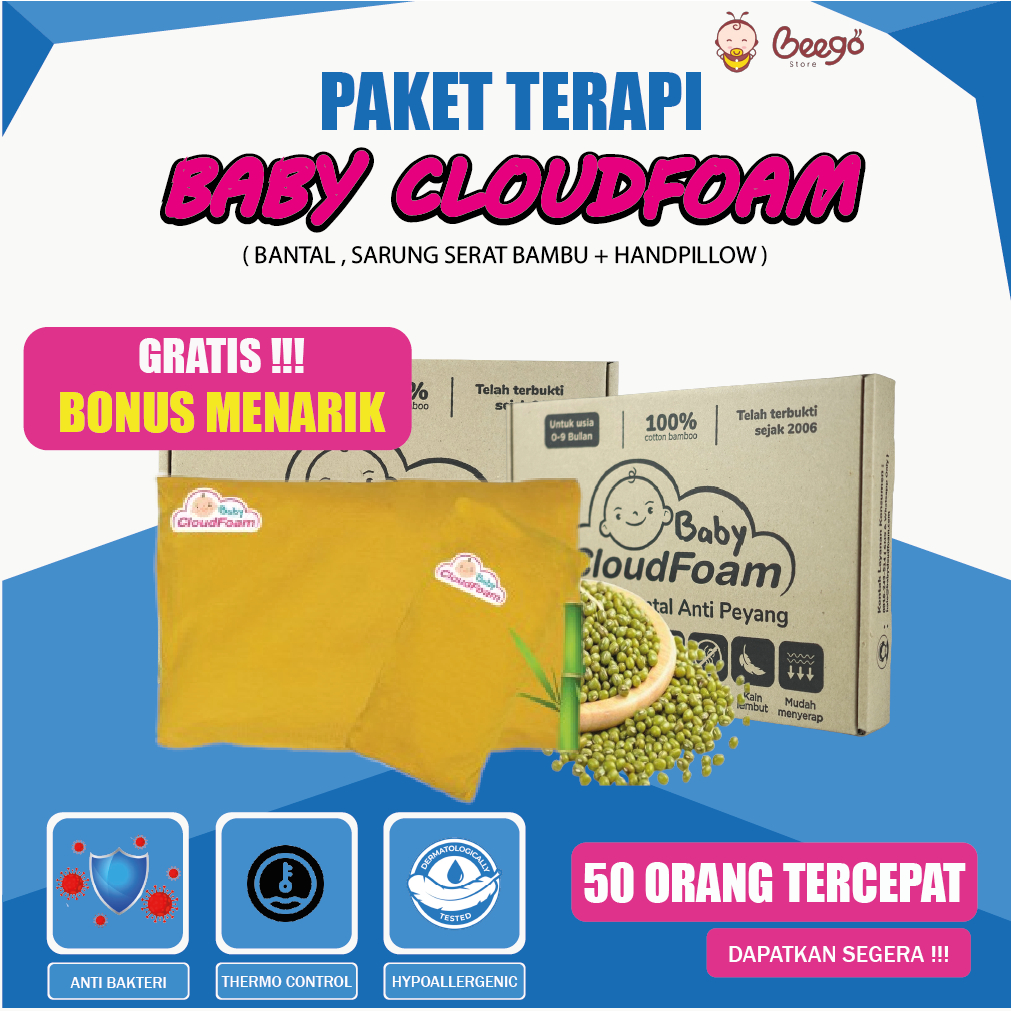 Paket Terapi Alas Terapis Baby CloudFoam