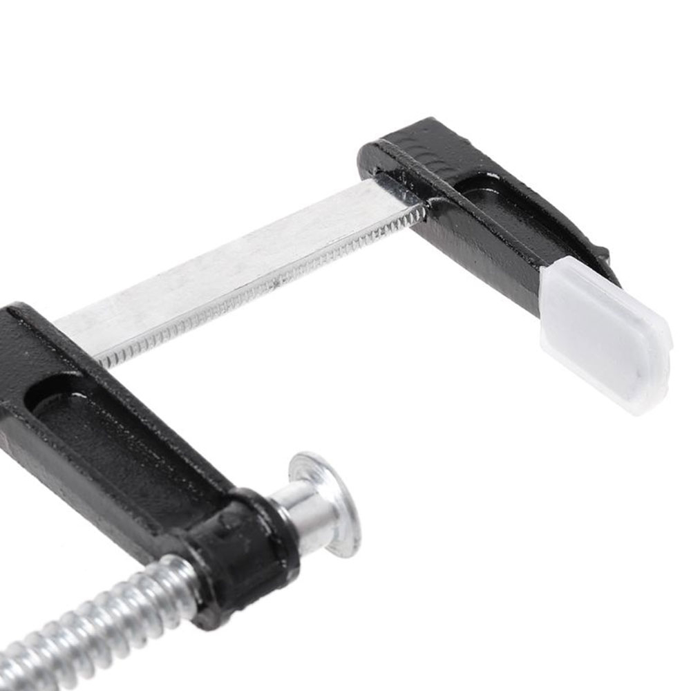 Klem F Clamp Jepit Papan Kayu Heavy Duty Woodworking 120 x 800 mm - Dec04 - Silver