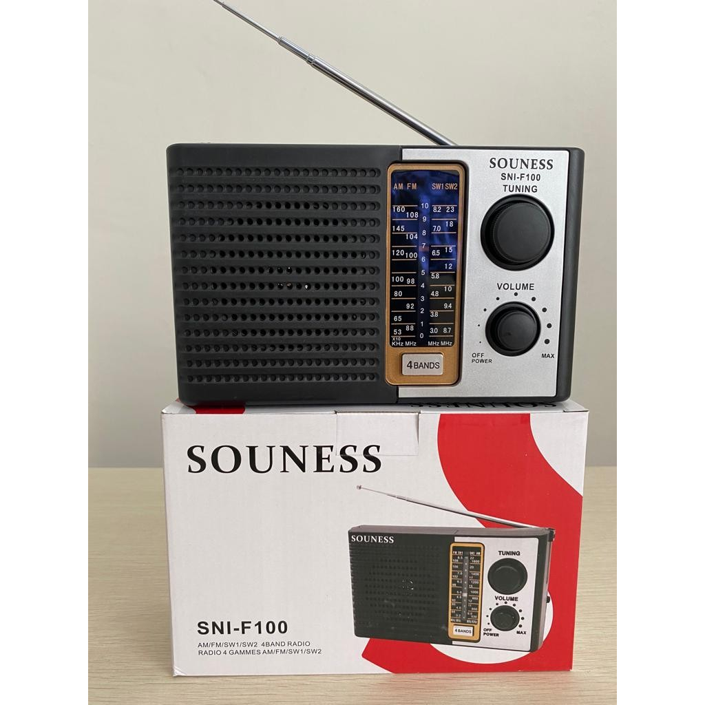 RADIO PORTABLE SOUNESS F100 AM FM