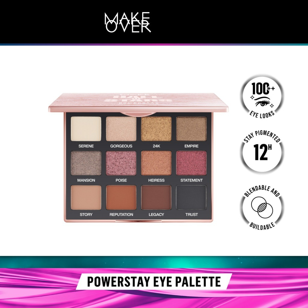 Make Over Powerstay Eye Palette - Eyeshadow Palette | Eyeshadow Pallete By AILIN