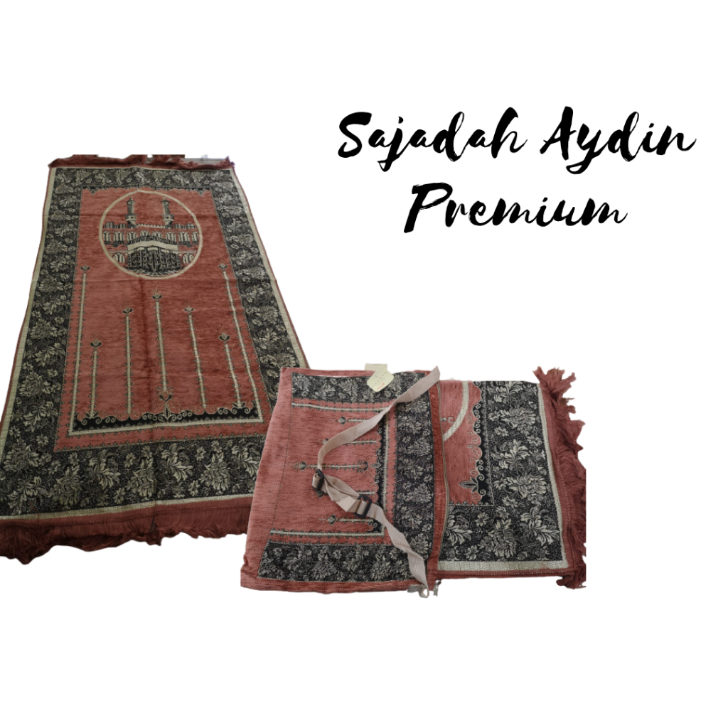 Sajadah Aydin Premium | Sajadah Souvenir | Seserahan Sajadah | Hampers Sajadah