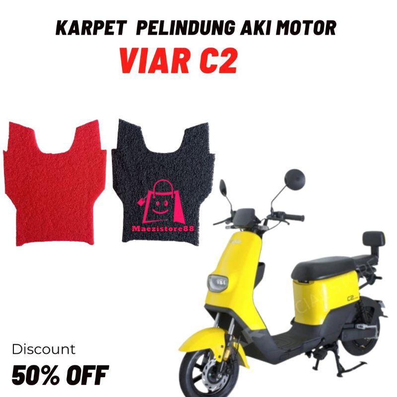 Karpet Mie Bihun Sepeda Motor Listrik Viar C2