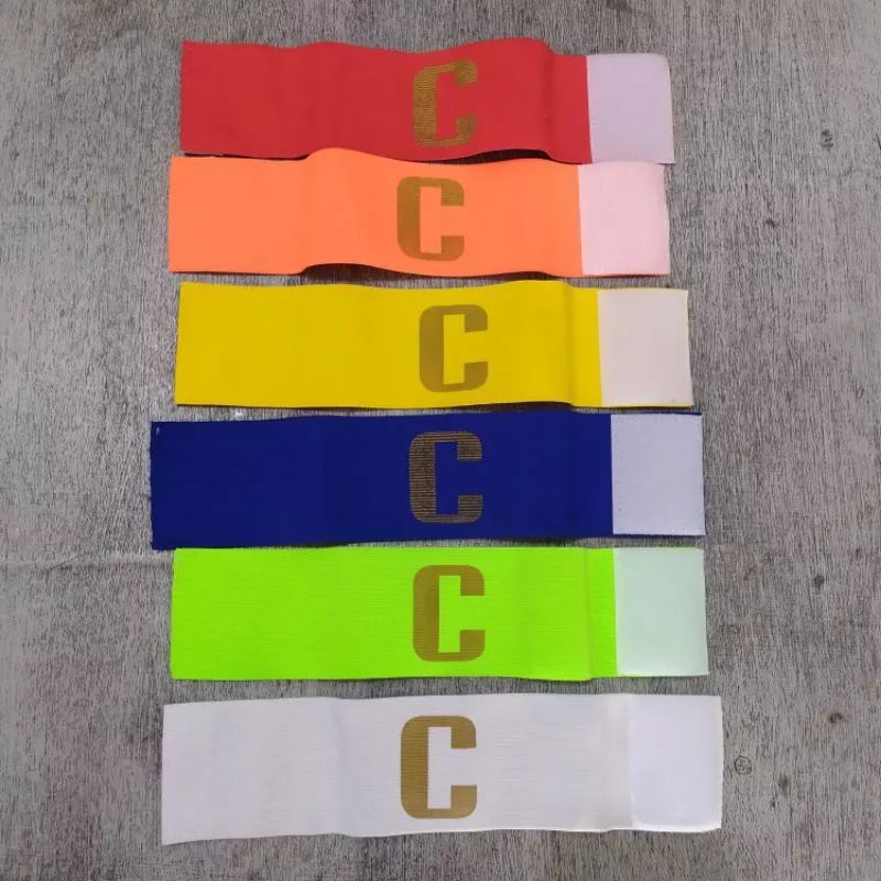 BAN KAPTEN SEPAKBOLA FUTSAL / CAPTAIN ARMBAND / BAN CAPTAIN / KAPTEN FUTSAL SEPAKBOLA