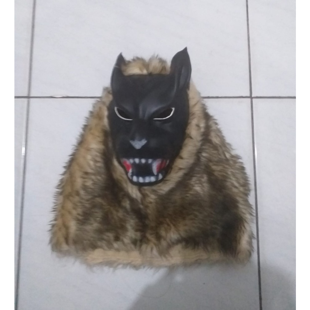 Topeng Serigala Srigala/ Topeng Wolf Dewasa Mask/Topeng Halloween