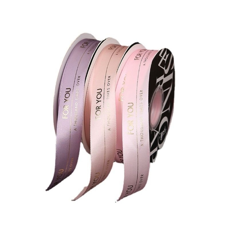 

Pita tulisan For you, pita kado , pita satin , pita bouquet, pita import