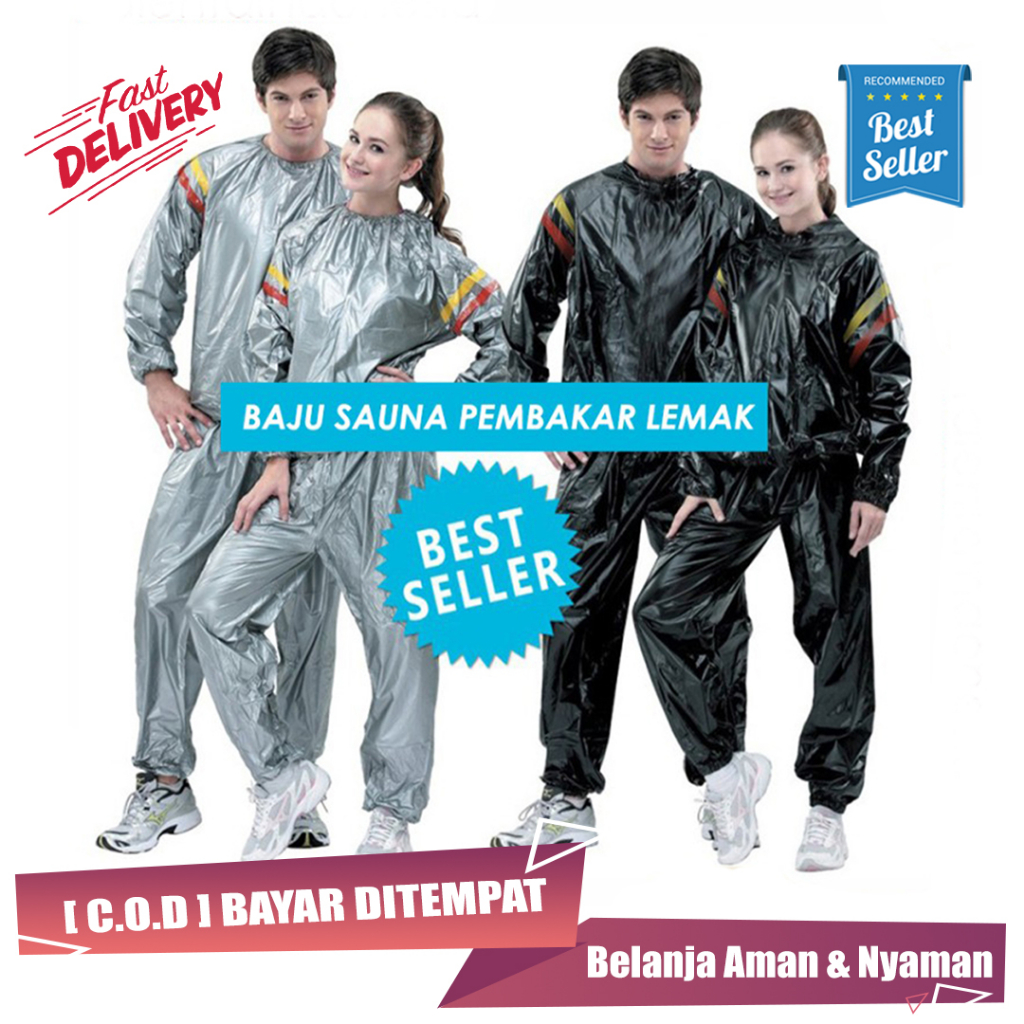 Sauna Suit Baju Sauna Sauna Jaket Sauna
