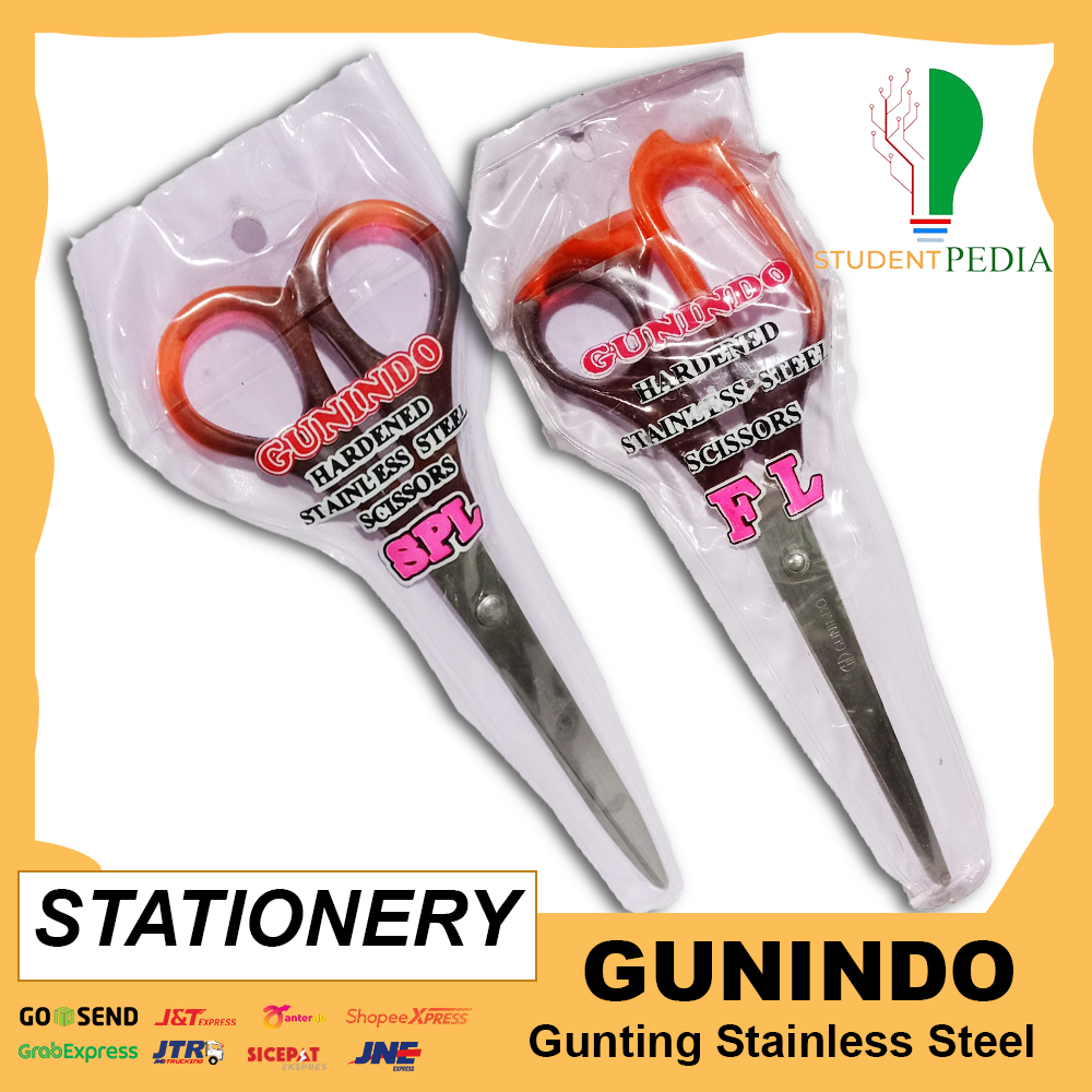 

Gunting / Scissors / Pemotong Kertas Merk GUNINDO Ukuran Besar / GUNINDO FLS PL