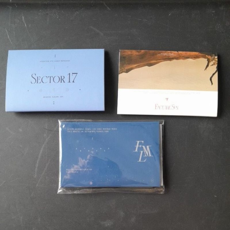 amplop weverse version fml face the sun sector17 sector 17 seventeen official