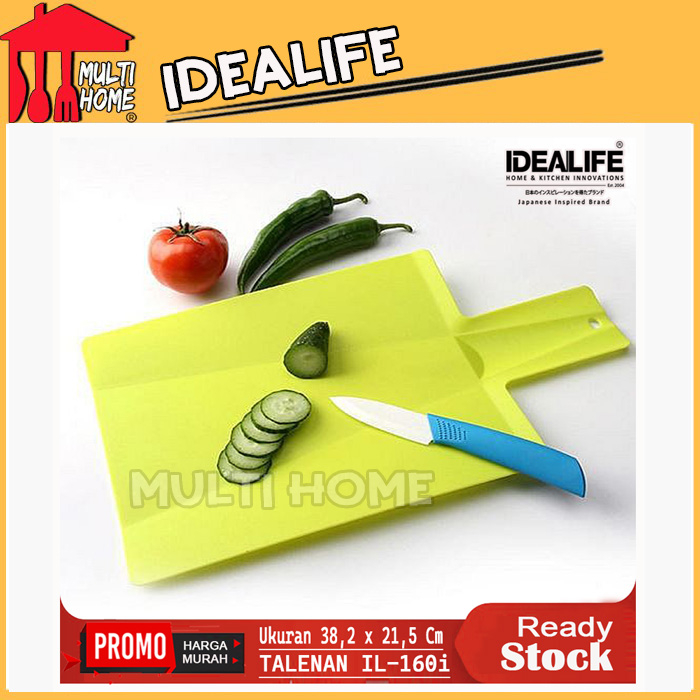 IDEALIFE Folding Chopping Board IL-160i Talenan Pisau Dapur Lipat