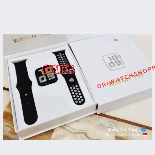 SMARTWATCHb T55 Double strap bisa telfon dan ganti walpaper bluetooth call