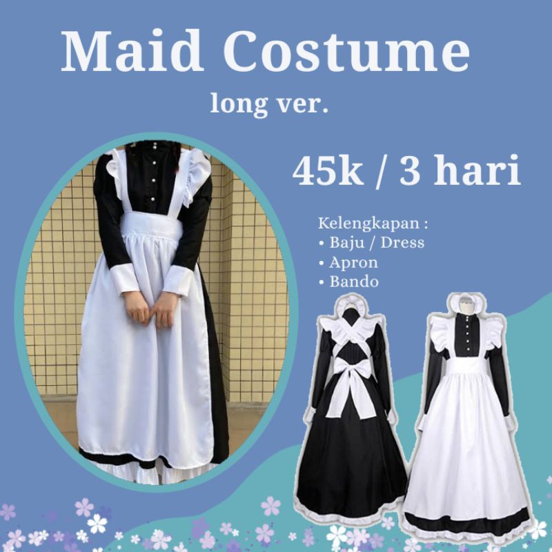 [JUAL] Kostum Maid Long ver. ex rental