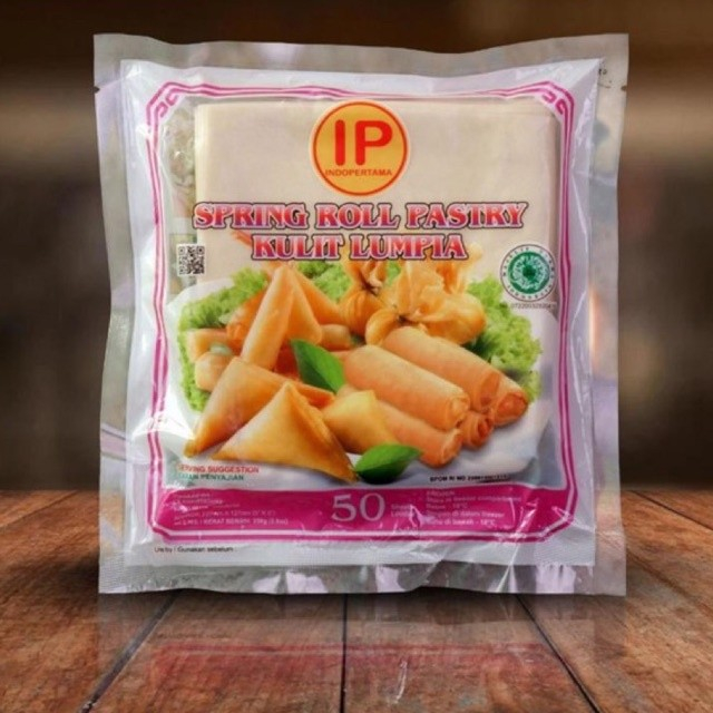 

IP KULIT LUMPIA 12,5 CM ISI 50 LEMBAR 250 GR