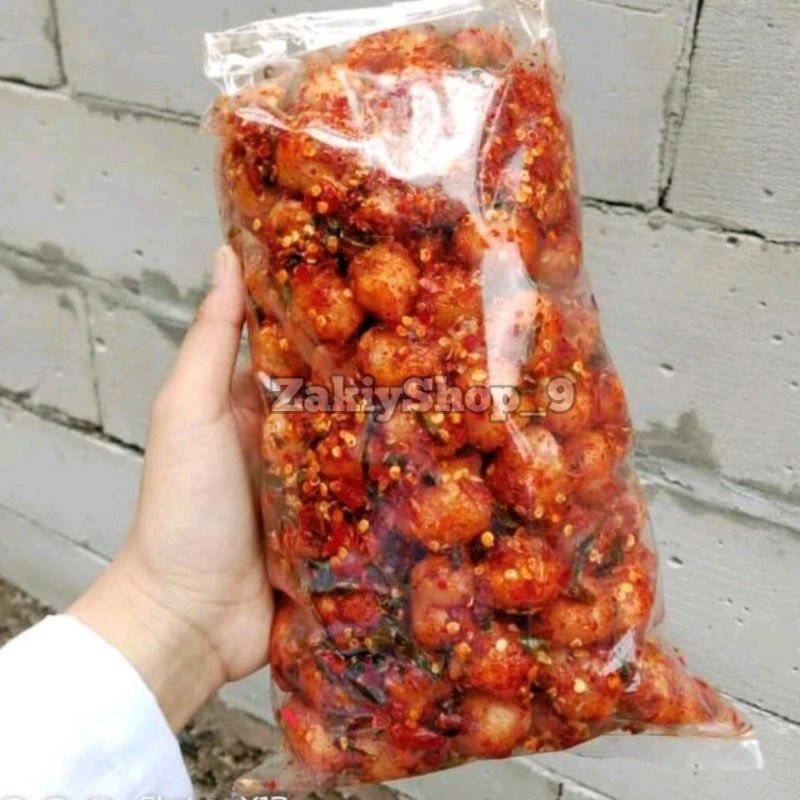 

Cimol kering Sambal Gejrot 250Gran Di Jamin Ketagihan