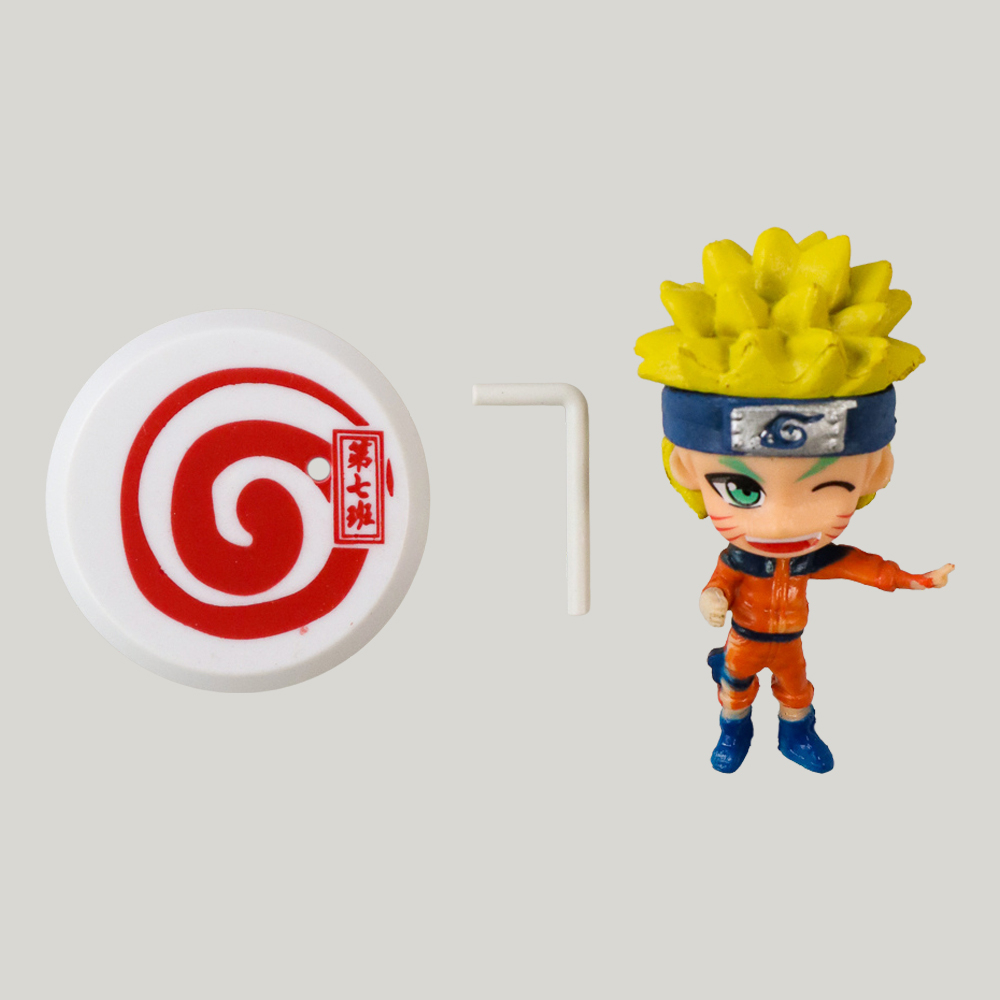 Action Figure Naruto 6 PCS Model 18 - No Color