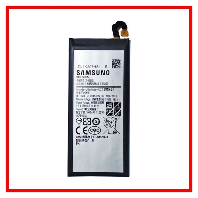 BATTERY BATRE BATRAI BATERAI SAMSUNG GALAXY J5 PRO / J530 / A520 / A5 2017 BATT ORIGINAL