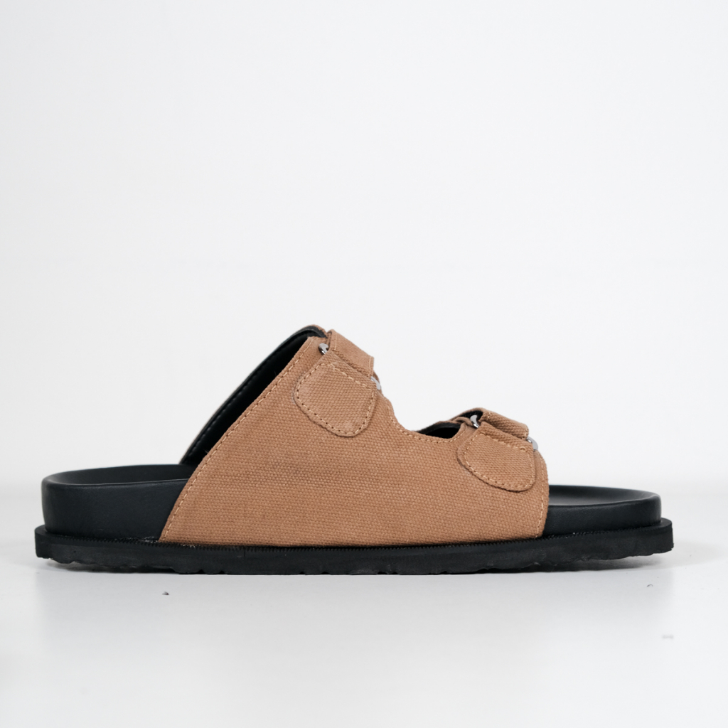 Lokomoko - Kana Flatbed Sandal Wanita Dan Pria (Unisex)