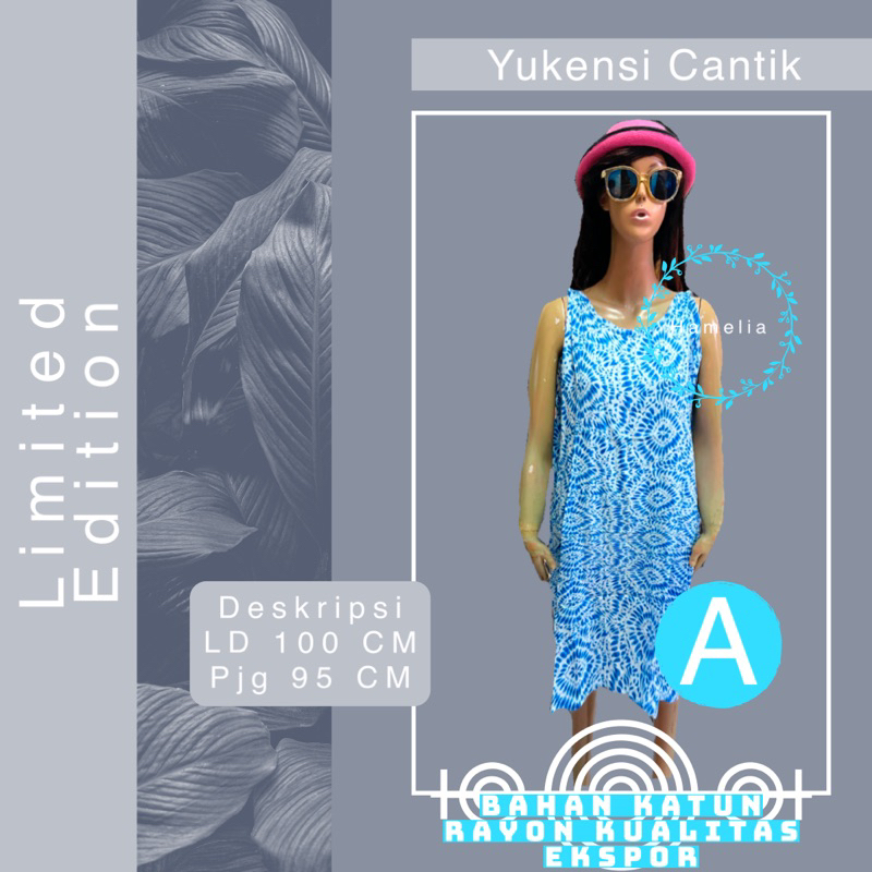 Dress Tidur Wanita- Yukensi Katun Adem| Yukensi Seksi|Pakaian tidur wanita