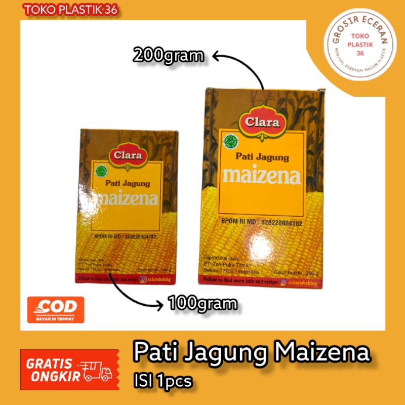 

TokoPlastik36 - Pati Jagung Maizena Clara - 100gram - 200gram