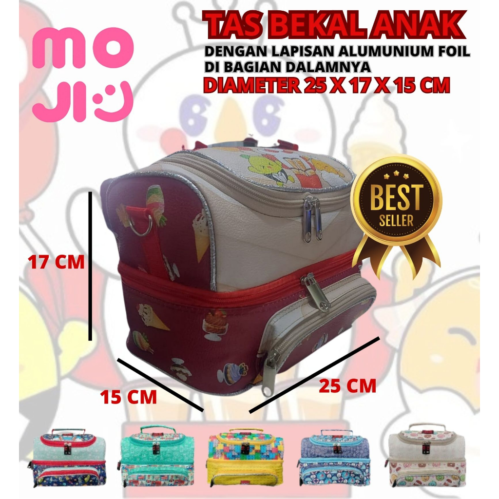 Flash Sale Tas Bekal Sekolah Anak - Lunch Bag Foil Tas Selempang - Tas Rantang Makanan - Tas Bekal Mixue - Lego