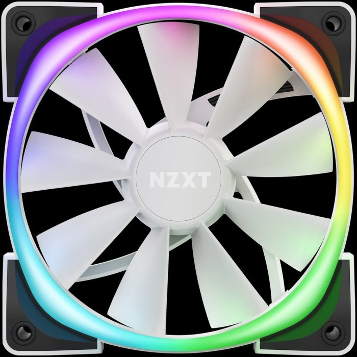 NZXT Aer RGB 2 Series White Edition 120MM SINGLE PACK