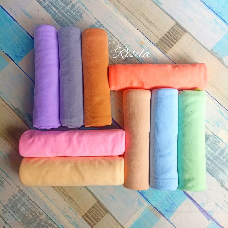 6 Pcs Bedong Bayi Bayi Baru Lahir Polos Jumbo Pernel Bayi Newborn