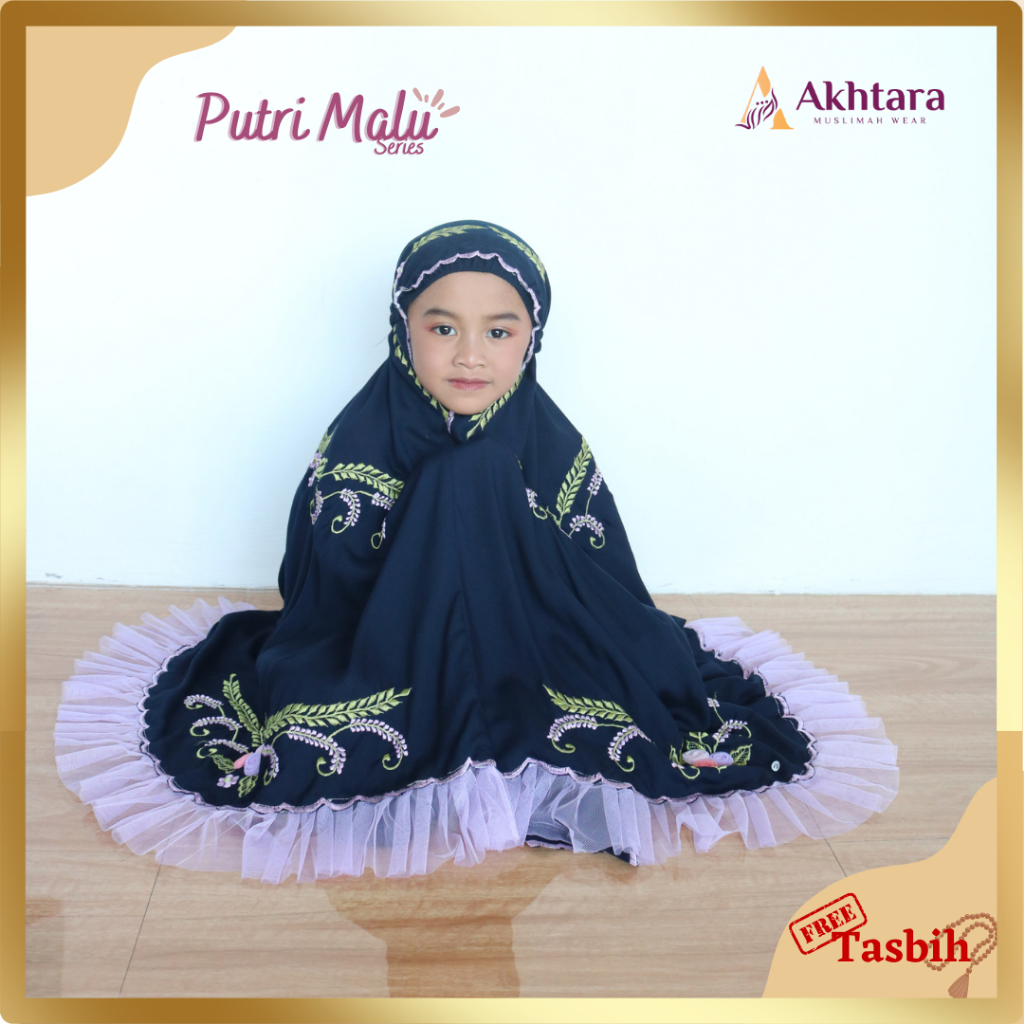 Mukena Anak Tanggung Terbaru Bahan Adem Katun Rayon Bordir Timbul Lucu dan Unik Mukenah Anak 2 Tahun