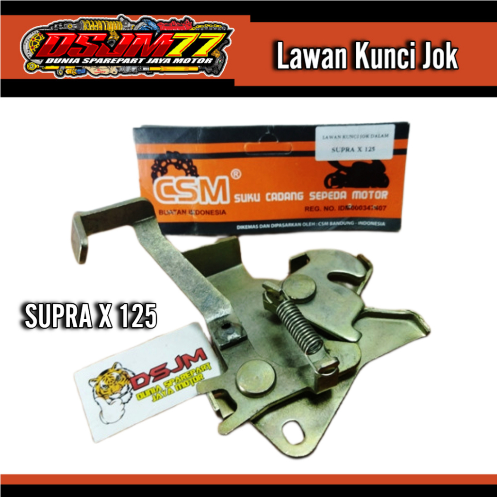 LAWAN KUNCI JOK SUPRA X 125 LAWAN KUNCI JOK DALAM SUPRA X 125 CSM
