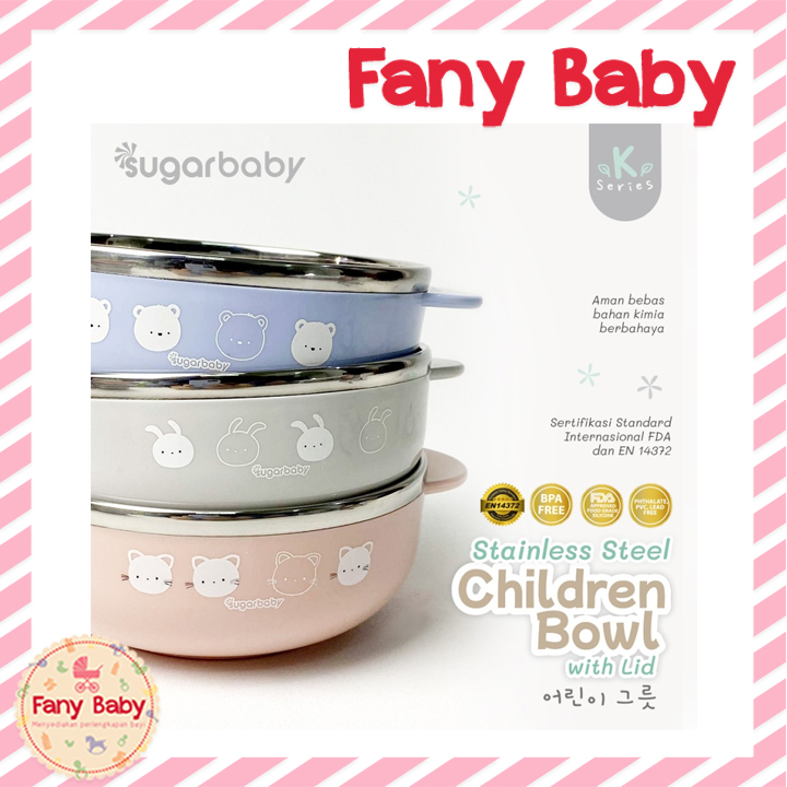 SUGAR BABY CHILDREN BOWL WITH LID