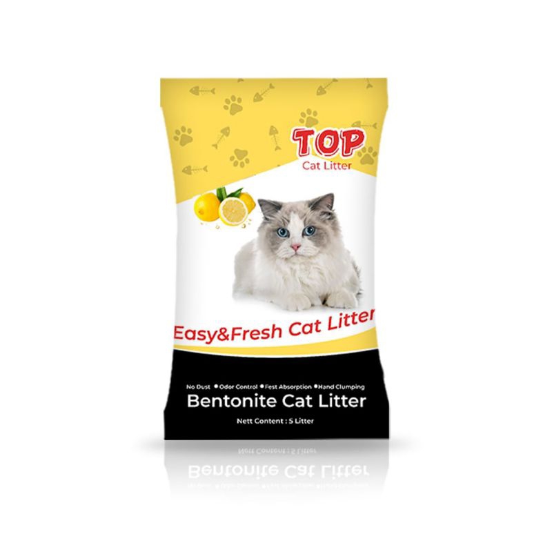 Pasir Top 10Litter all varian aroma pasir kucing gumpal