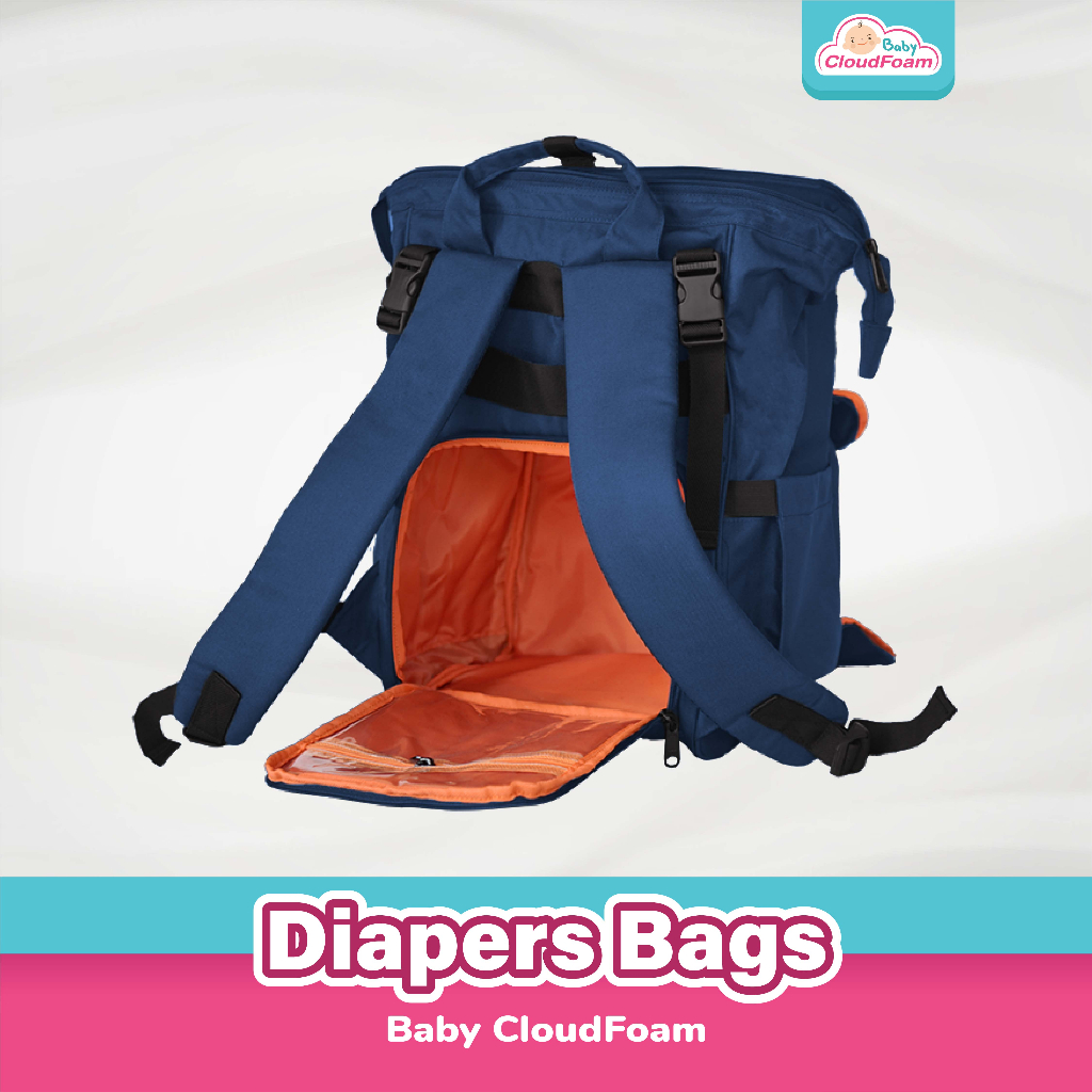 Baby Cloudfoam Diapers Bag Tas Perlengkapan Bayi