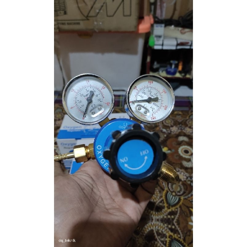 Regulator tabung oksigen las acytelyn/karbit/lpg
