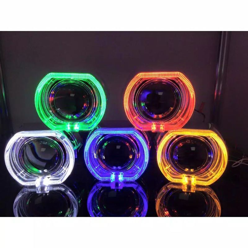 Shroud Projie Projector Biled HID AES BMW Style 2.5 Inchi / 3 Inchi / Shroud Bmw 2,5 in klasik