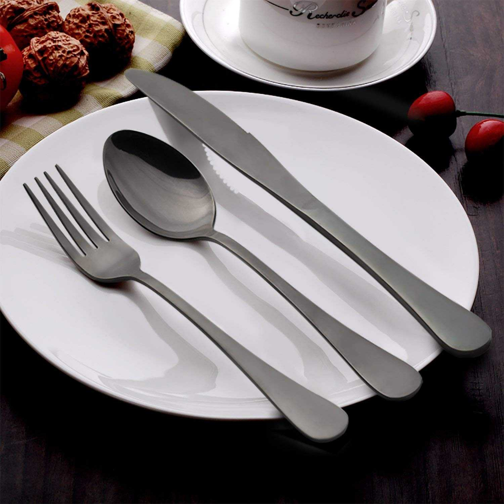 Sendok Makan Table Spoon Stainless Steel Comfortable Grip Sendok Gagang Genggam Nyaman Anti Karat Berkualitas