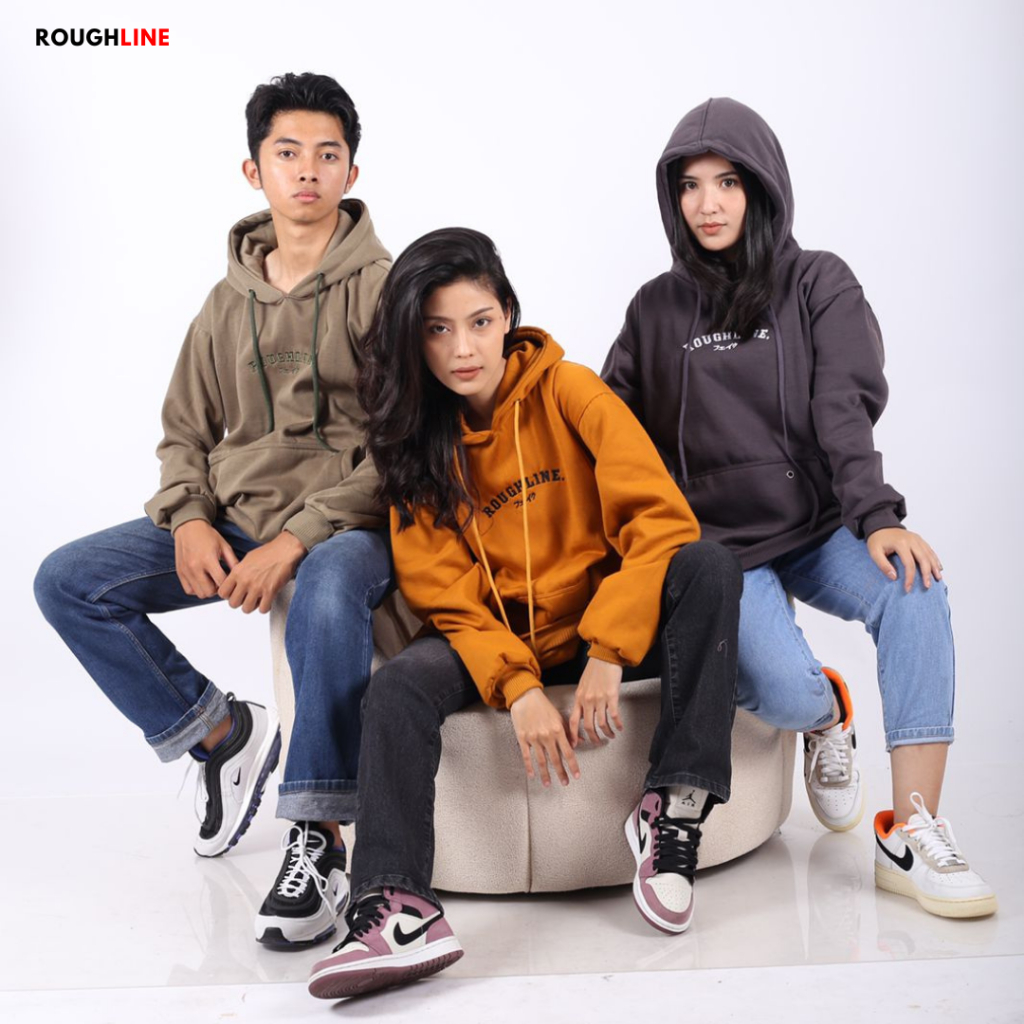 Hoodie Plat Roughline Premium Jaket