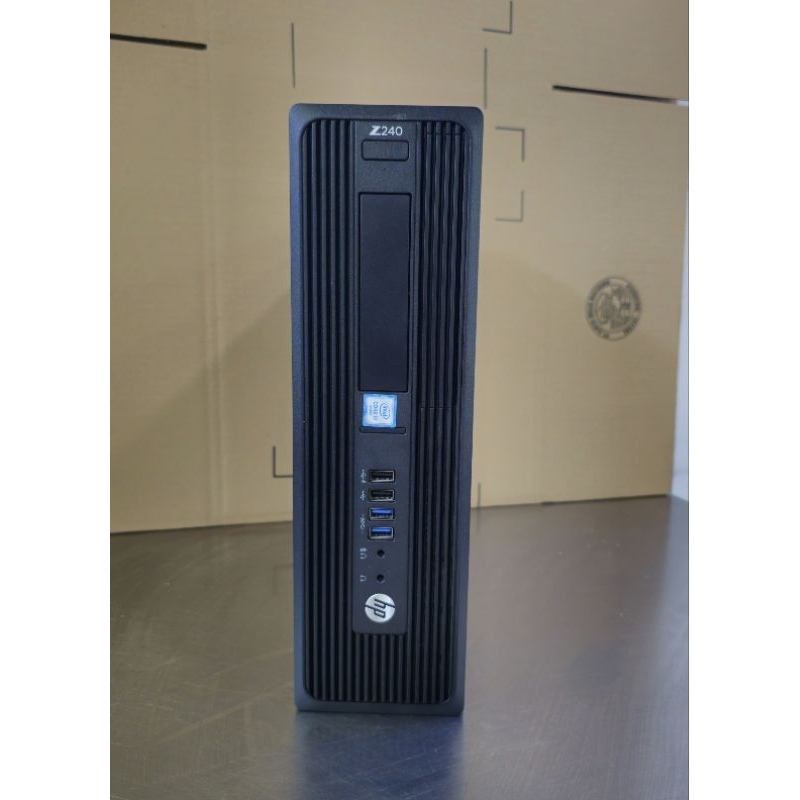 pc hp  worktation z240 core i5 6500 ram 8 gb ssd 256 gb