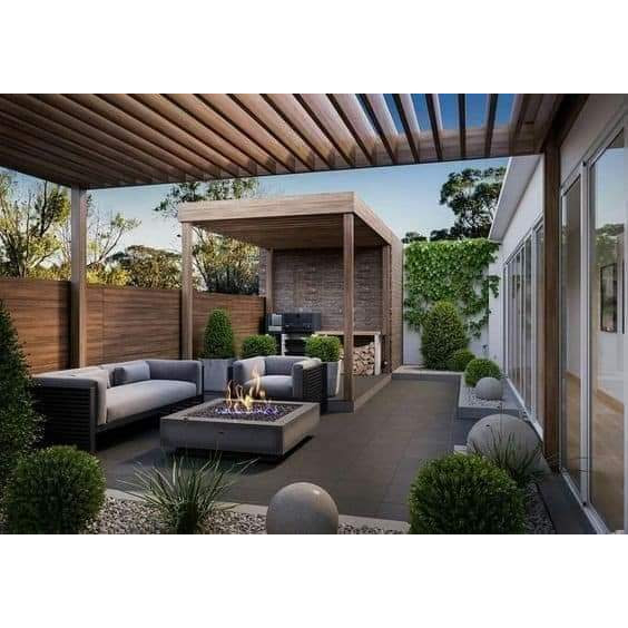 pergola kanopi kisi kayu