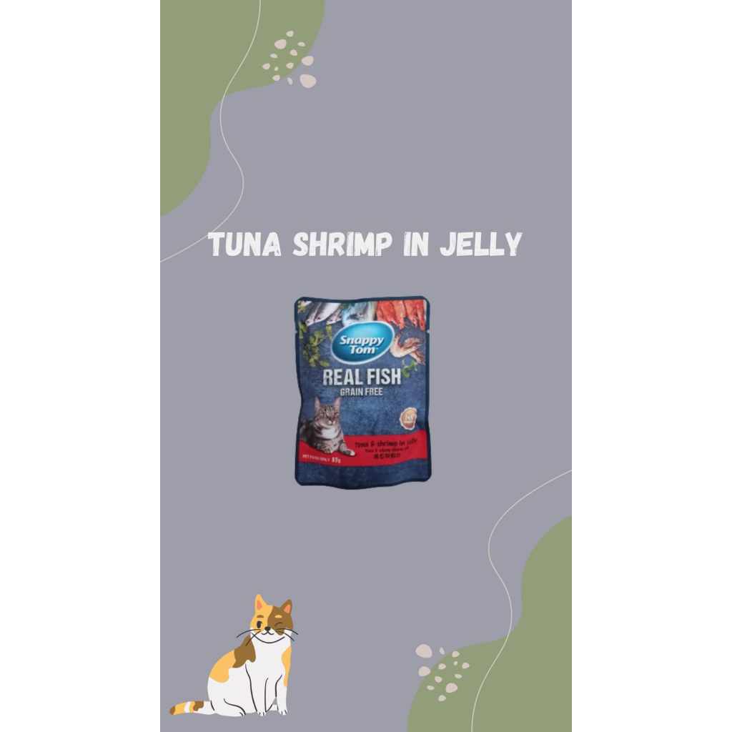 Snappy tom cat pouch 85gr