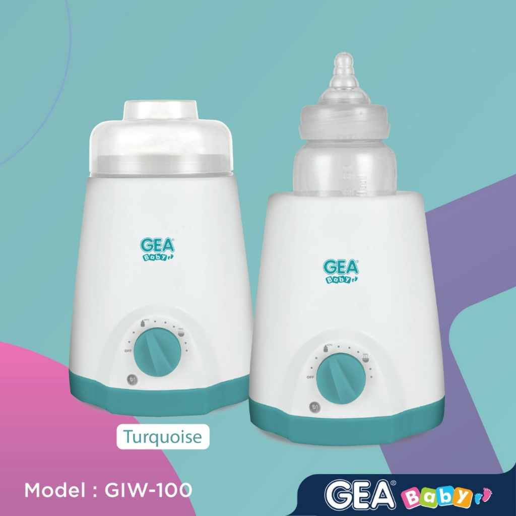 GEA Baby Instant Bottle Warmer GIW-100 / penghangat botol susu / pemanas susu / pemanas makanan / sterilisasi uap